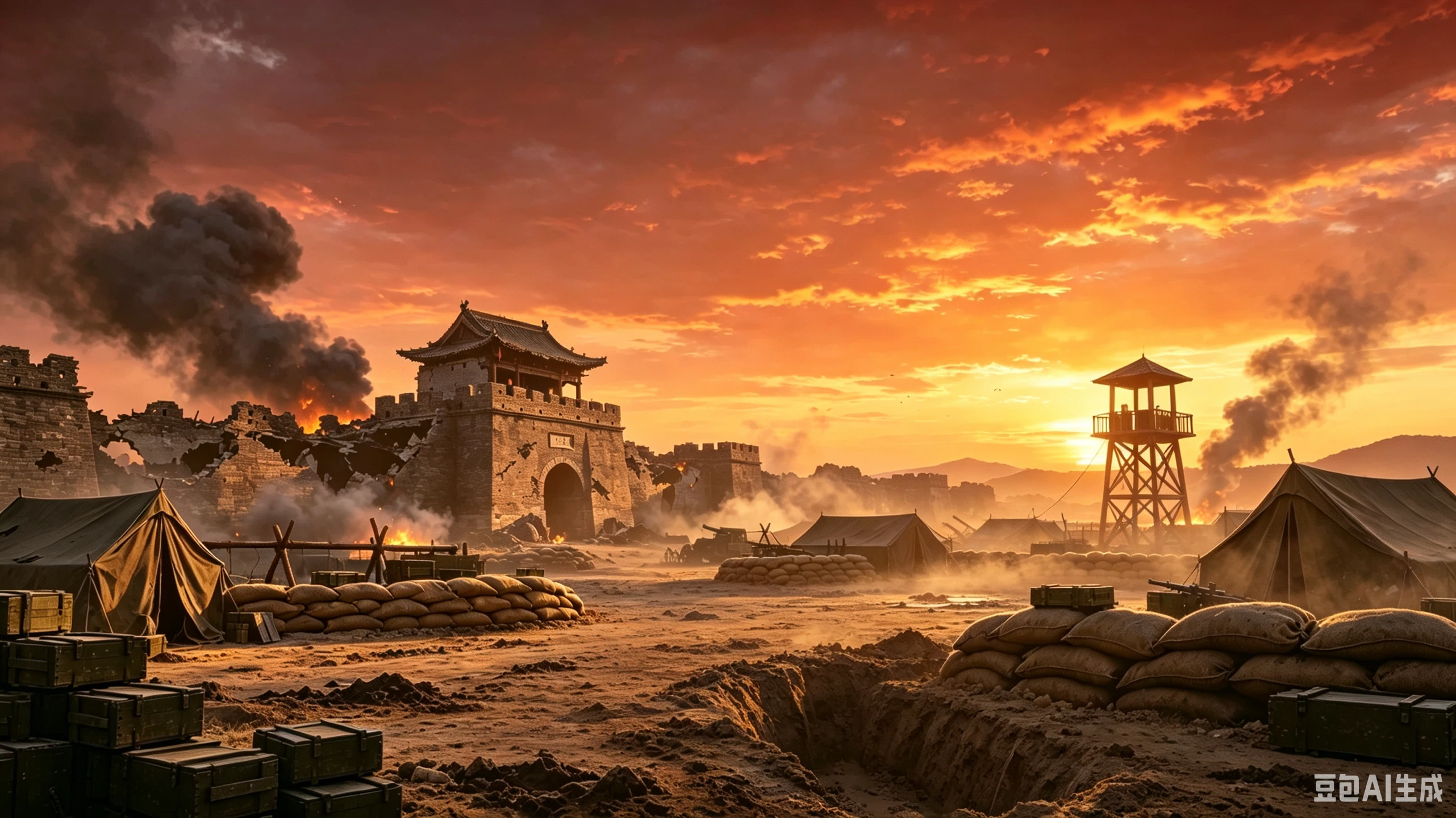 东方战场武昌起义巷战实机截图